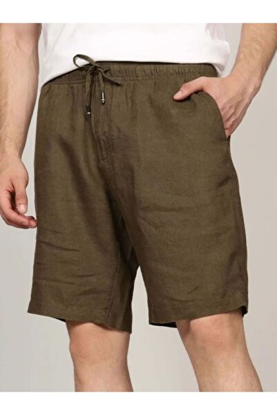 Tommy Hilfiger Erkek HARLEM PO LINEN SHORT Şort