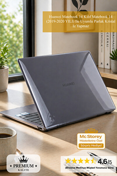 SyncCase Huawei Matebook 14 Kılıf Matebook 14 (2019-2020 YILI) Ile Uyumlu Par...