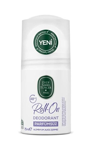 Eyüp Sabri Tuncer Roll-on Deodorant -Parfümsüz 75ml Unisex