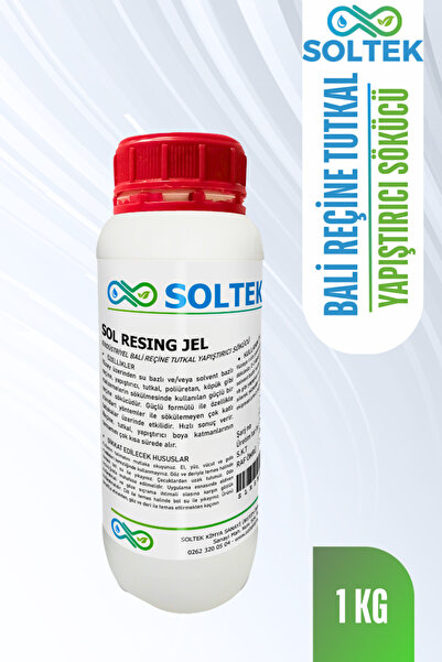 SOLTEK KİMYA SOL RESING JEL Endüstriyel Reçine & Yapışkan Sökücü | Bally, Sil...