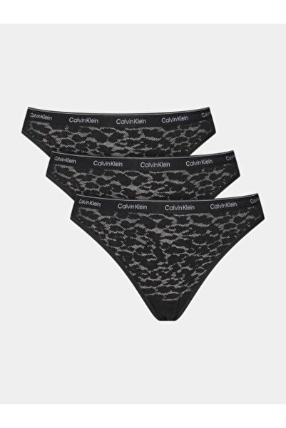 Calvin Klein Black 3-Pack Women's Bikini Panties
