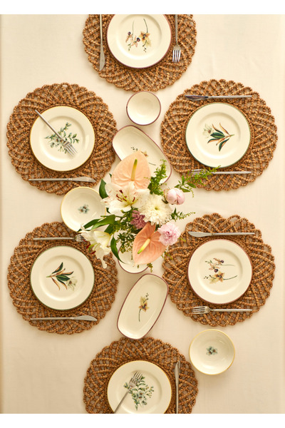 Bella Maison Σετ πρωινού από πορσελάνη Garden 12 τεμαχίων για 6 άτομα