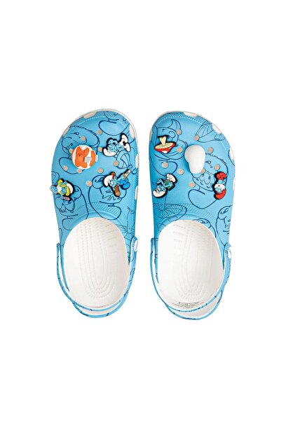 Crocs 210820-90H Smurfs Classic Clog Slippers Μπλε