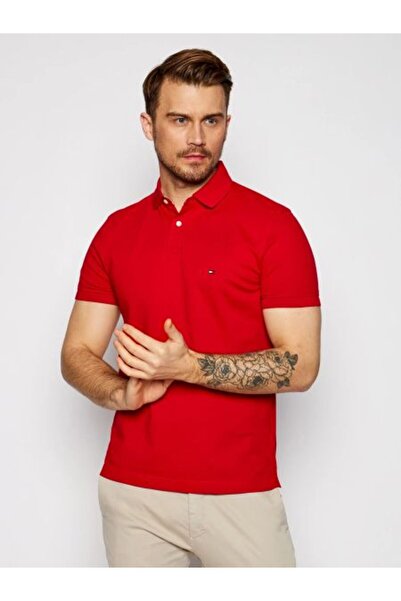 Tommy Hilfiger Core 1985 Regular Men's Red Polo