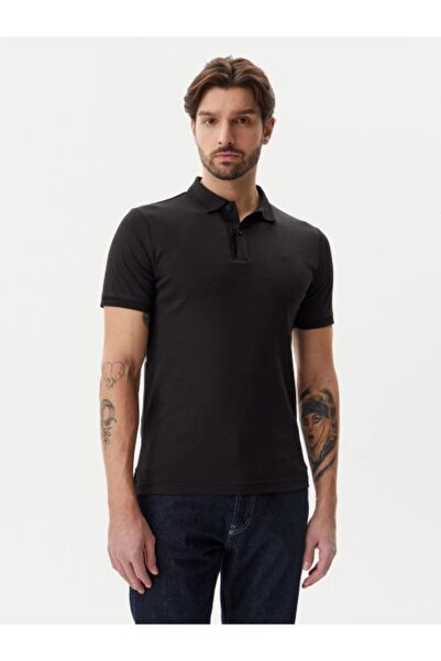 Calvin Klein Logo Nakışlı Pamuklu Regular Fit Düğmeli Polo Yaka T Shirt K10K1...