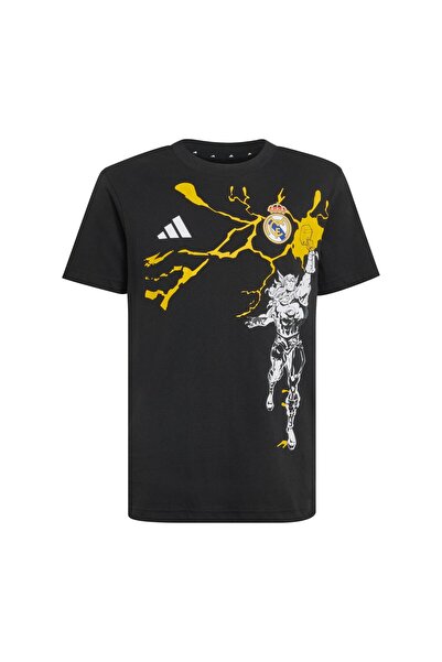 adidas JY5856-C Ρεάλ Μαδρίτης Εκδικητές &amp; Παιδικό μπλουζάκι μαύρο