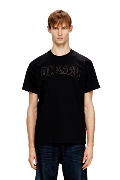 Diesel SİYAH LOGOLU ERKEK T-SHIRT