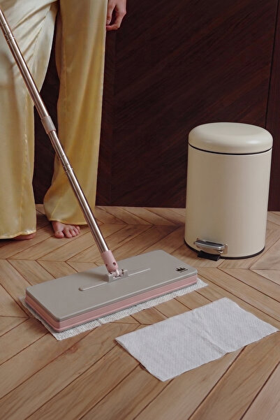 Miss Clean Tüm Bezlere Uyumlu Click Mop 4xl Islak Mendillere Uyumlu Kendinden Sıkıştırmalı Mop Paspas