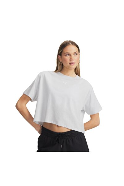 Under Armour A6011064-023 Ua Rival Boxy Tee Jednobojna Ženska Majica Siva
