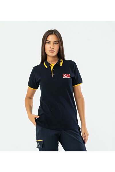 ZAFER MEDİCAL WEAR 112 ve Paramedik Polo Yaka Likralı Pamuklu Tşört