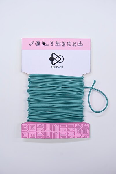 Dokumarkt Λεπτό στρογγυλό λάστιχο 1,5 mm - Λάστιχο κορδόνι - Λάστιχο αξεσουάρ...