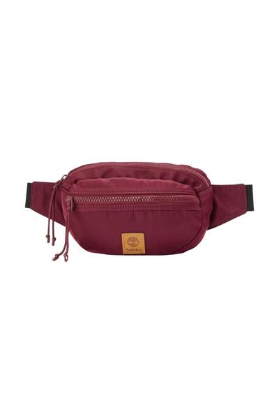 Timberland Nylon Unisex Claret Red Waist Bag