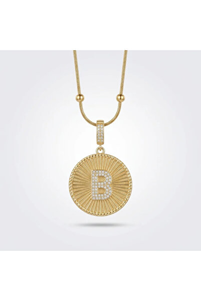 Siya Silver سلسلة خاصة من قلادة الحروف دوريكا المصنوعة من الفولاذ المقاوم للص...