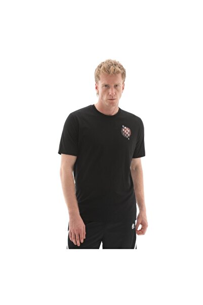 Under Armour A6009326-008 Ua M 60-40S سيتي كلاسيك إس إس تي شيرت رجالي أسود