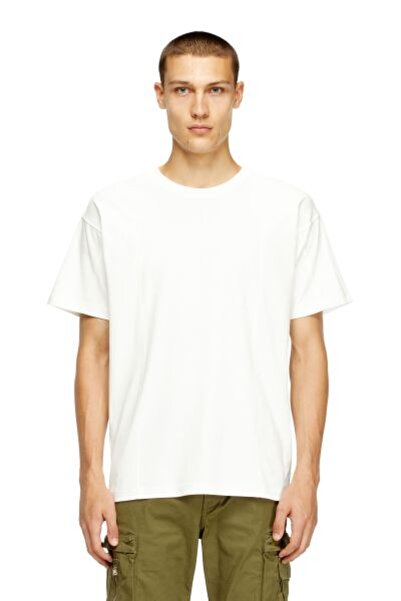 Diesel BEYAZ ERKEK T-SHIRT