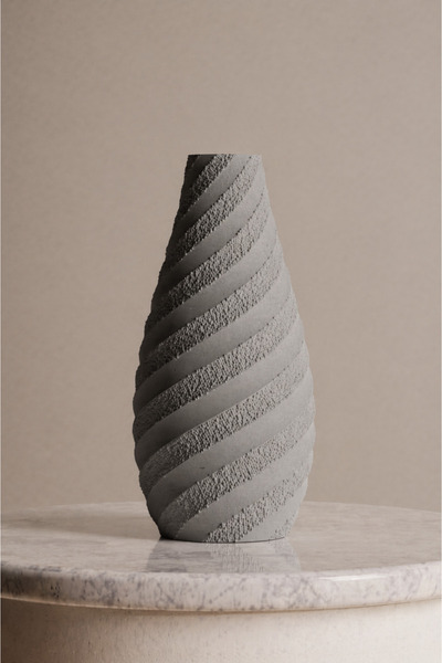 Setekshome Flow 3D Printing Decorative Vase (Bioplastic)