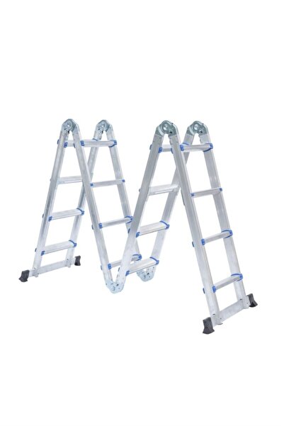 ASVERA 580 CM / 5x4 Çok Amaçlı Akrobat Alüminyum Merdiven – Katlanabilir & En...