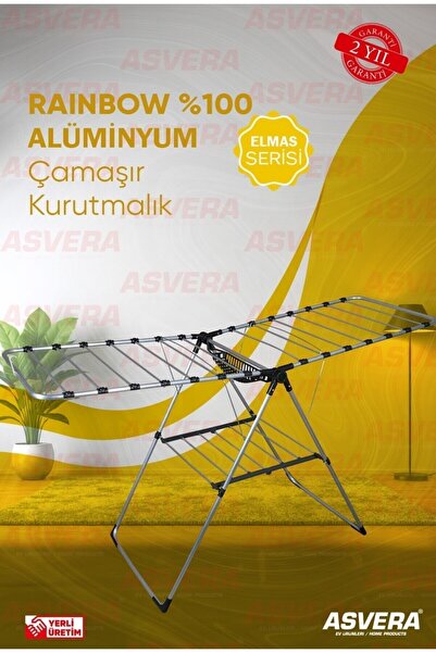 ASVERA RAİNBOW %100 ALÜMİNYUM ÇAMAŞIR KURUTMALIK