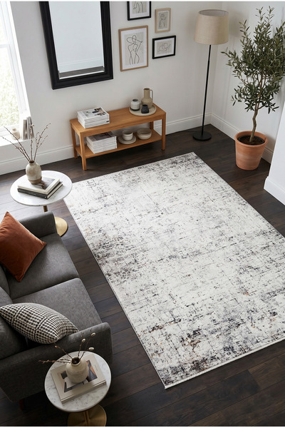 Valery Home Madrid Vl Premium Yıkanabilir Pamuklu Kaymaz Tabanlı Saçaklı Kilim