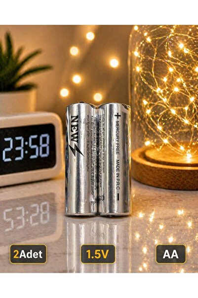 BERHAT Pil iki adet AA 1.5v büyük pil saat pili