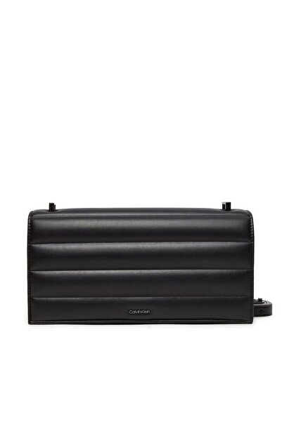 Calvin Klein حقيبة كروس نسائية سوداء مقاس 27x13x6 سم K60K612639BEH