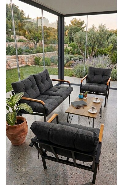 Madame Home Nilüfer Oturma Gurubu 2-1-1 Sehpa