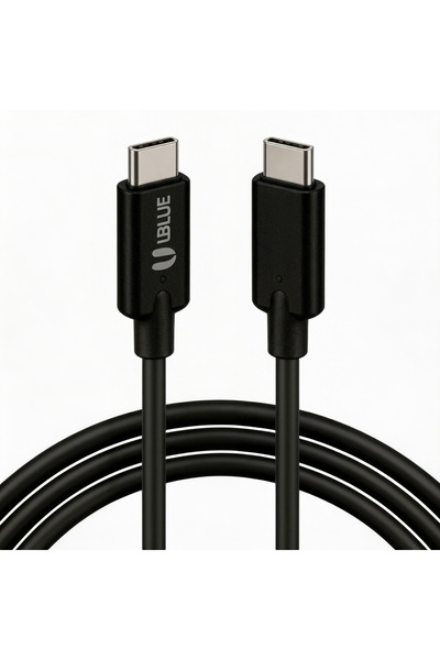 UBLUE USB4 USB-C to USB-C Cable, 240W Max, 1m Nylon Braided, Aluminum, High-S...