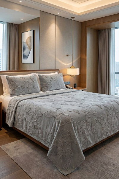 Decomia Home Σετ κρεβατιού διπλού μεγέθους 3 τεμαχίων με σχέδιο πεταλούδας We...