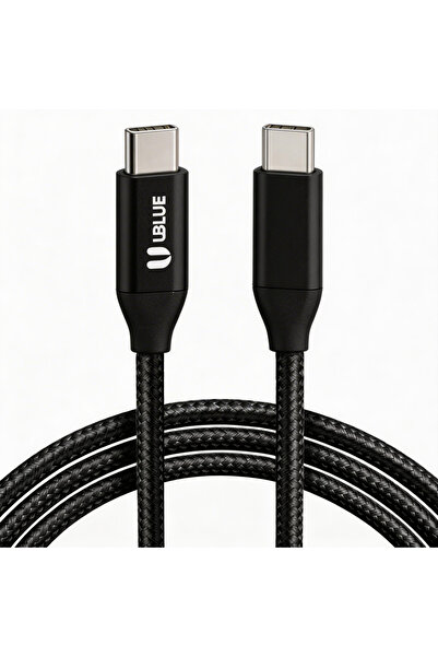 UBLUE USB-C to USB-C Cable, 240W Max Fast Charger, Nylon Braided Type-C, for ...