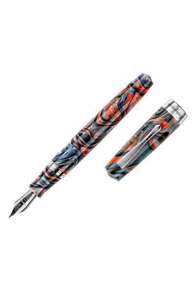 Montegrappa Elmo 02 Croda Rossa Dolma Kalem M Uç ISE2R3AR_1