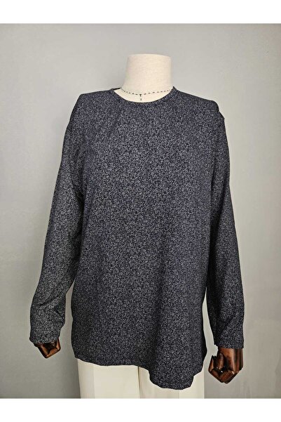 Nacar Moda Women's Lycra New Season Mother Peyne Blouse with Broken Glass Pat...