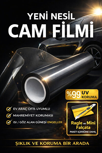 Provelox 75 CM X 10 METRE -S Grand Class Cam Filmi % 20 Orta Ton (2 Numara) 2...