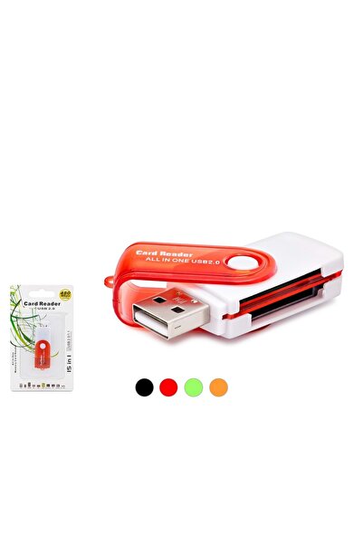 HADRON HDX7022 USB All in One Kart Okuyucu SD MicroSD MiniSD MMC MS M2 480 Mb...