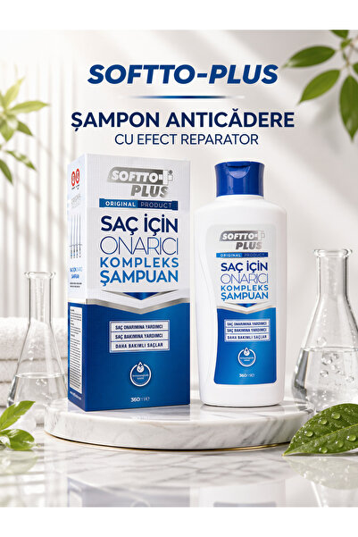 Softto Plus Σαμπουάν κατά της τριχόπτωσης με επανορθωτική δράση