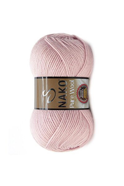 NAKO PURE WOOL 318 Gül Goncası