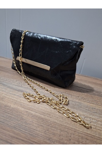 moonlightavm Bag with gold chain detail