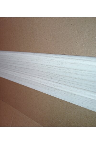 Emek Yapı Laminant Parke Süpürgelik 6cm Beyaz İnci 3050
