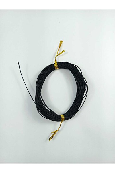 Eskişehir hobi sanat Κολιέ με δερμάτινη ραφή Zift - 1,0 mm, 10 μέτρα κερωμένο...