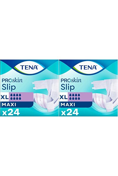 TENA Proskin Slip Maxi Bel Bantlı Yetişkin Bezi XL - Ekstra Large - Extra Lar...