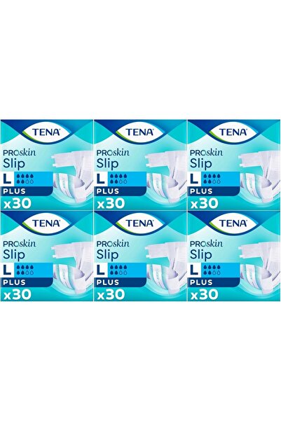 TENA Proskin Slip Plus Bel Bantlı Yetişkin Bezi L - Büyük - Large 180 Adet