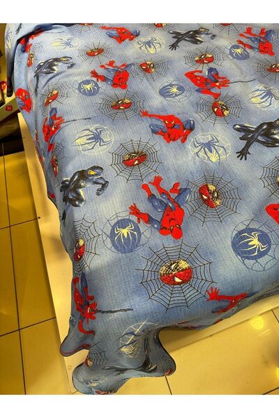 ŞENER HOME Spiderman Pattern 150X240 Cm. Single Person Single Pike