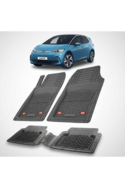 TEAMCAR Πατάκια αυτοκινήτου τύπου δίσκου συμβατά με Volkswagen ID.3 2019-2025...