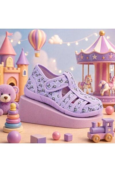 ZACOZ Κοριτσίστικα καλοκαιρινά σανδάλια νηπιαγωγείου με χρώμιο και γκλίτερ