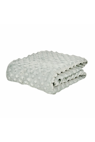 Karaca Home Bebek Lily Mavi Tomurcuk Battaniye 90x110 cm