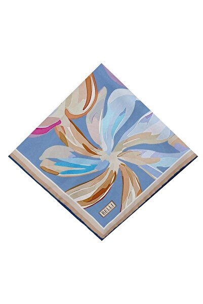 Belli Μεταξωτό μαντήλι τουίλ - 4107-37 Μπλε