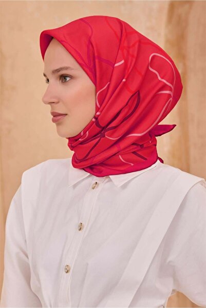 Belli Φουλάρι Twill Μετάξι - 4113-84 Φούξια