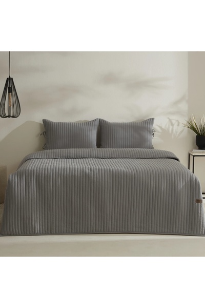 Karaca Home Σετ Κρεβατιού Γκρι Elie Διπλό