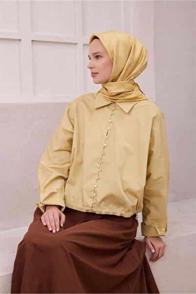 Belli Κασκόλ Twill Μετάξι - 4201-33 Κίτρινο