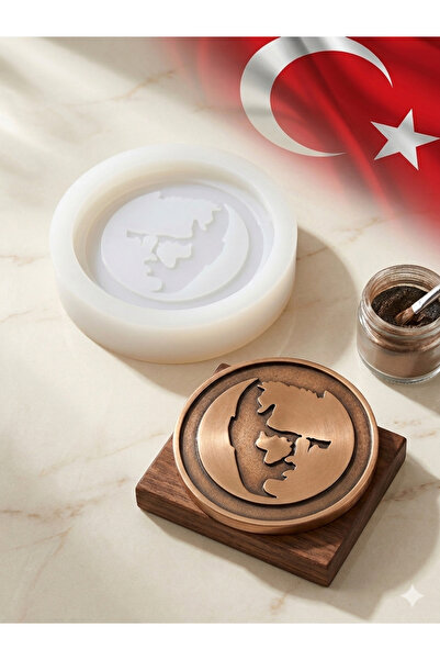 stonechem Epoksi Silikon Atatürk Kalıbı Dekoratif Hobi ve Anı Kalıbı