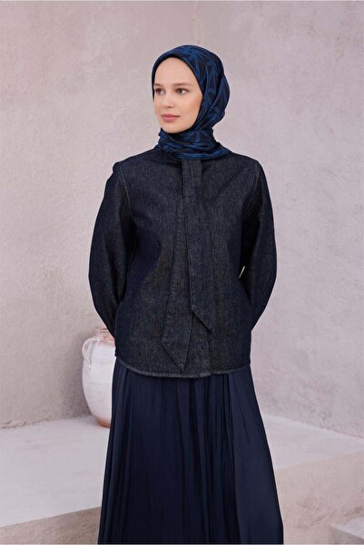 Belli Μαντήλι Twill Μετάξι - 4221-56 Ναυτικό Μπλε